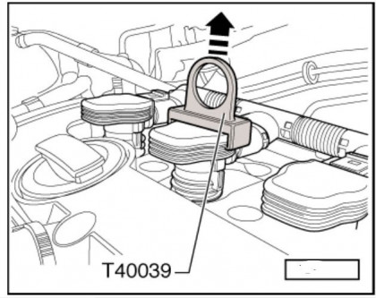 Sada na vytahování svíček zapalování VW a AUDI