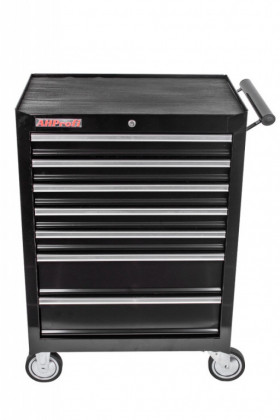 Skříň na nářadí pojízdná TBR4007U-X černá