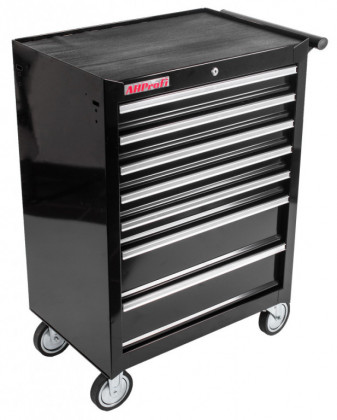 Skříň na nářadí pojízdná TBR4007U-X černá