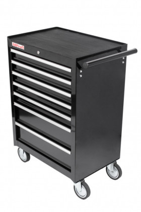 Skříň na nářadí pojízdná TBR4007U-X černá