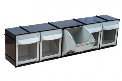 Organizér na šroubky s 5 zásuvkami - FO-605