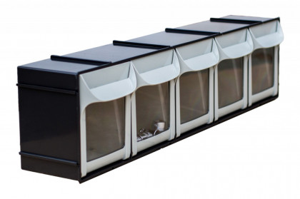 Organizér na šroubky s 5 zásuvkami - FO-605