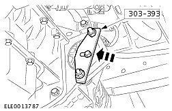 Přípravek na aretaci setrvačníku dieslových motorů FORD - H2782