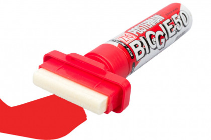 Fixy na sklo voděodolné Posterman Biggie - 50 mm - červený - 458020120