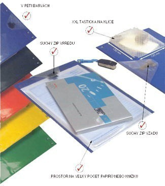 Desky na zakázky A4 XXL - zelené - 454040130