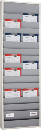 Dílenský plán dvouřadý - 15 polic - 440122171