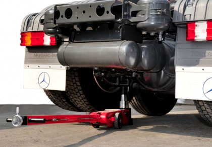 Pneumatický pojízdný zvedák 40t/20t - TRA40-2AL