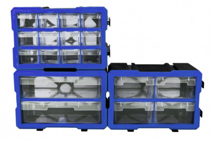 Plastový organizér, 2 boxy - MW1802