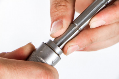 Teleskopické ráčny 3 ks (1/4", 3/8", 1/2") v plastovém kufru - AH120305