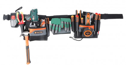 Opasek na nářadí 120 cm, 5 kapes - TC323033