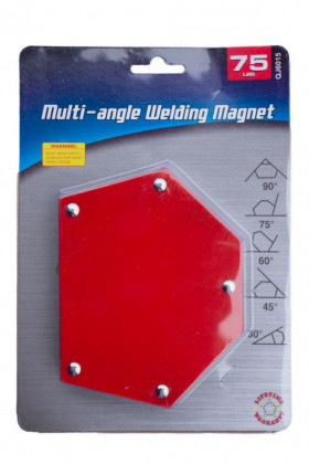 Magnetický úhelník, 6 úhlů, nosnost 34 kg - QJ6015