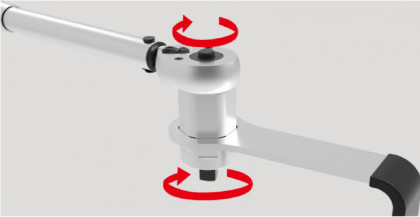 Násobič kroutícího momentu 1/2" s převodem 1:3,4 s momentem 600 Nm - LIAWT30158C