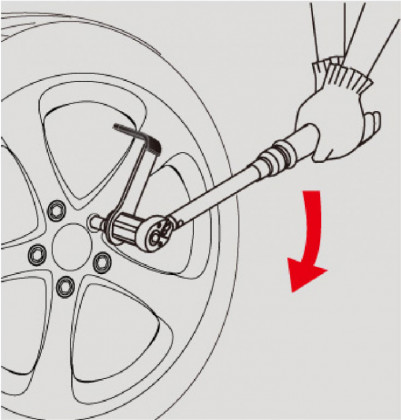 Násobič kroutícího momentu 1/2" s převodem 1:3,4 s momentem 600 Nm - LIAWT30158C