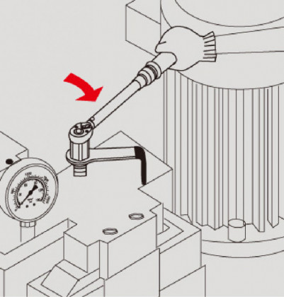 Násobič kroutícího momentu 1/2" s převodem 1:3,4 s momentem 600 Nm - LIAWT30158C