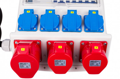 Mobilní rozvodná skříň 32A, 7 výstupů - FNP8606