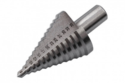 Stupňovitý kuželový vrták 5-35 mm, HSS - TC416019