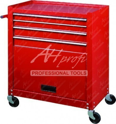 Dílenský kovový vozík na nářadí 4 zásuvky - TBR1304