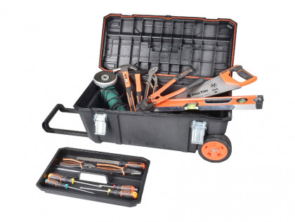 Vodotěsný plastový box na kolečkách - TC320394