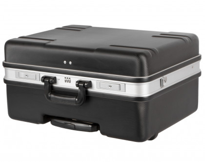 Kufr na nářadí na kolečkách, ABS, 500 x 400 x 255 mm - AH15021