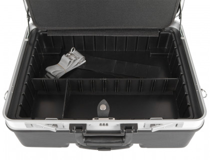 Kufr na nářadí na kolečkách, ABS, 500 x 400 x 255 mm - AH15021