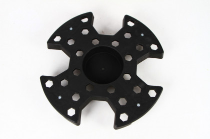 Pojízdný stojan na pneumatiky (plošina), 64x64x11 cm - TC0509