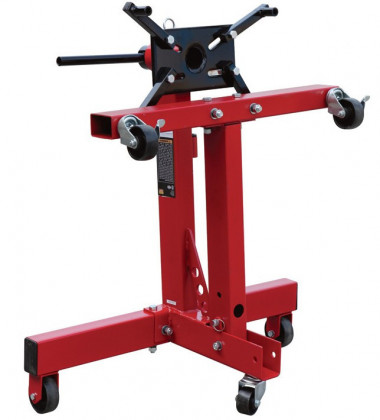 Stojan na motor polohovatelný pojízdný sklopný 680kg - T26801