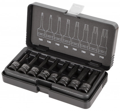 Sada vnějších nástrčných klíčů TORX 1/2" sada 8 ks - LIASA40007
