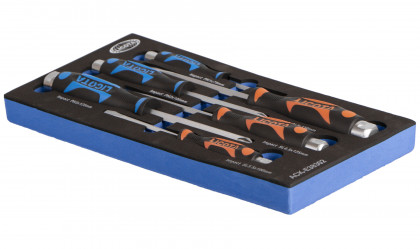 Sada úderových šroubováků v pěnové výplni, 6 ks - LIACKE38302