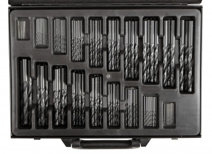 Sada vrtáků do kovu, 1 - 10 mm, 170 ks - HSS170K