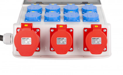 Mobilní rozvodná skříň 32 A, 11 výstupů - FNP8608