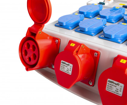 Mobilní rozvodná skříň 32 A, 11 výstupů - FNP8608