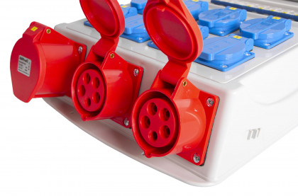 Mobilní rozvodná skříň 32 A, 11 výstupů - FNP8608