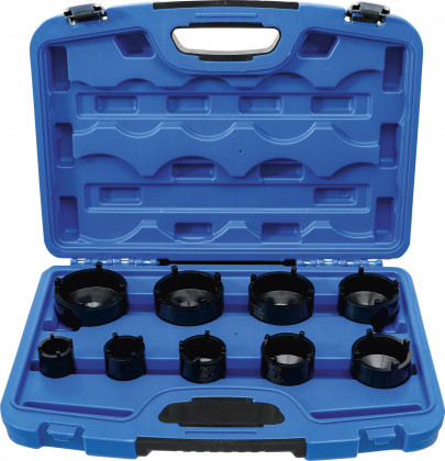 Sada nástrčných klíčů na pojistné matice, 1/2" a 3/4", 9 ks - B8337