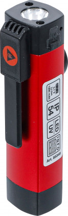 Hliníková COB LED/UV svítilna, 1 W - B85349