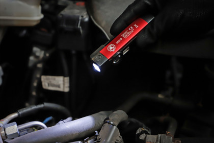 Hliníková COB LED/UV svítilna, 1 W - B85349