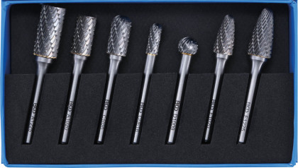 Hrotové rašple na dřevo, 7 ks - B8626