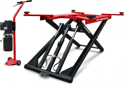 Nůžkový zvedák 2,8t SF-K2800V2, hydraulický - F1715