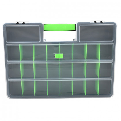 Plastový organizér na vyvažovací závaží, 26 přihrádek - F10258