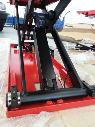 Nůžkový zvedák 3t SF-L3000, hydraulický - F1705