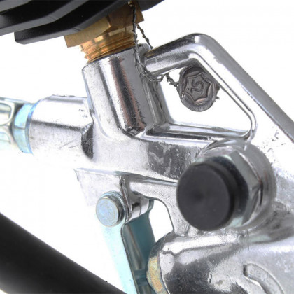 Hustič pneu s manometrem OMG73, 0-10 bar - F10245