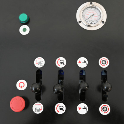 Zouvačka nákladních pneumatik 16" - 22,5", 400V - F16159