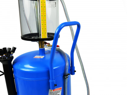 Olejová jímka pro výpust oleje, s odsáváním, 80 l - G02120