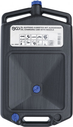 Kanystr na olej s výlevkou, 8 l - B9982