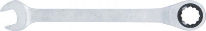 Očkoplochý ráčnový klíč, 27 mm - B6527