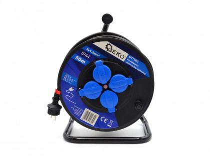 Prodlužovací kabel, buben 50 m, 4 zásuvky - G17505