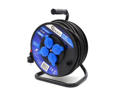 Prodlužovací kabel, buben 50 m, 4 zásuvky - G17505