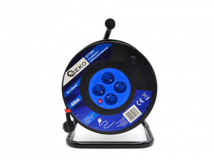 Prodlužovací kabel, buben 40 m, 4 zásuvky - G17502