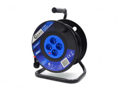 Prodlužovací kabel, buben 40 m, 4 zásuvky - G17502