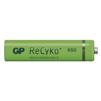 Nabíjecí baterie GP ReCyko+ 650 HR03 (AAA), krabička