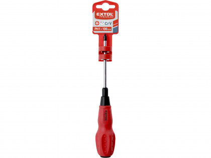 šroubovák křížový phillips, PH 1x100mm, CrV